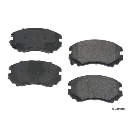 OP PARTS Brake Pad Set, D8924Osm D8924OSM